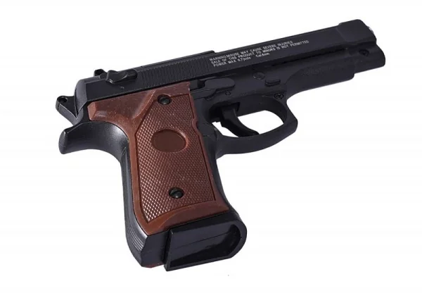 Пневматический пистолет Stalker SA92M Spring (Beretta 92) к.6мм, черный